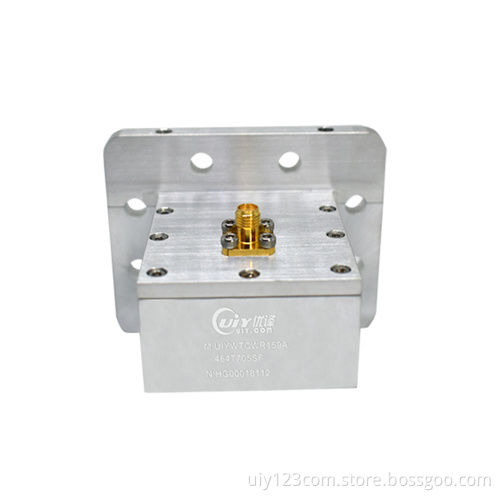 WR159 Waveguide to Coaxial Adapter 4.64~7.05GHz SMA Female connector